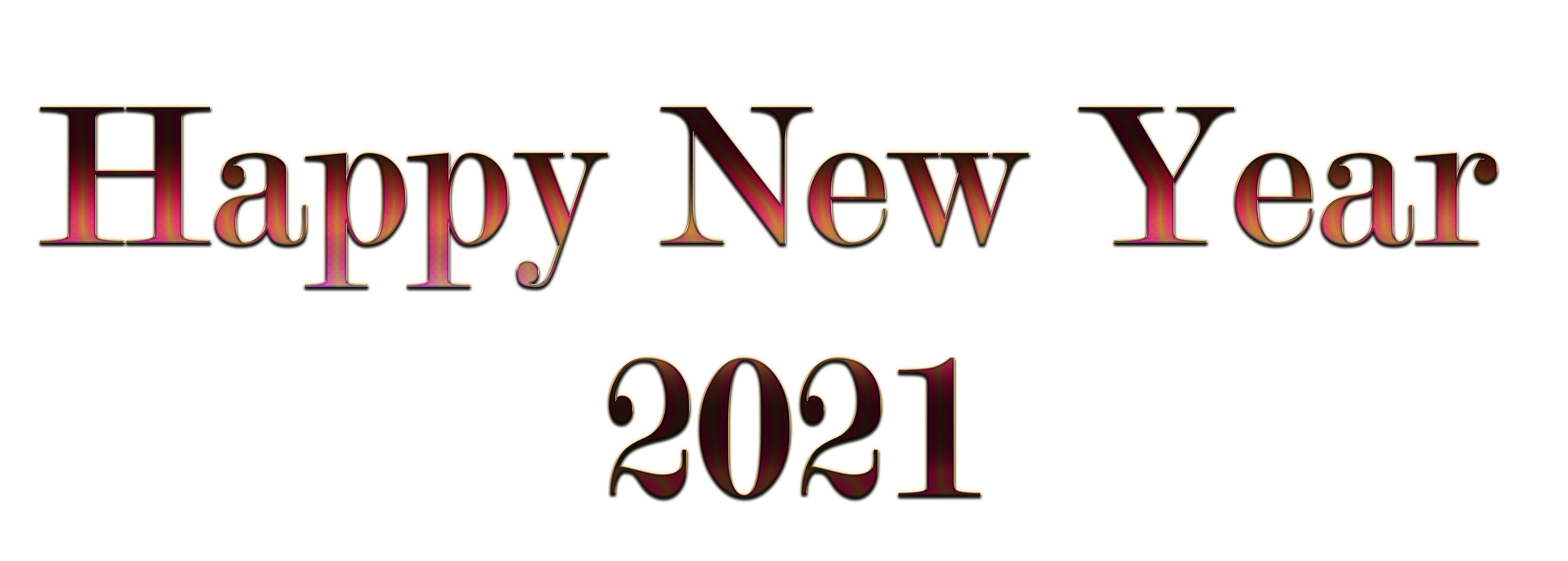 Year 2021 Happy Transparent PNG Image