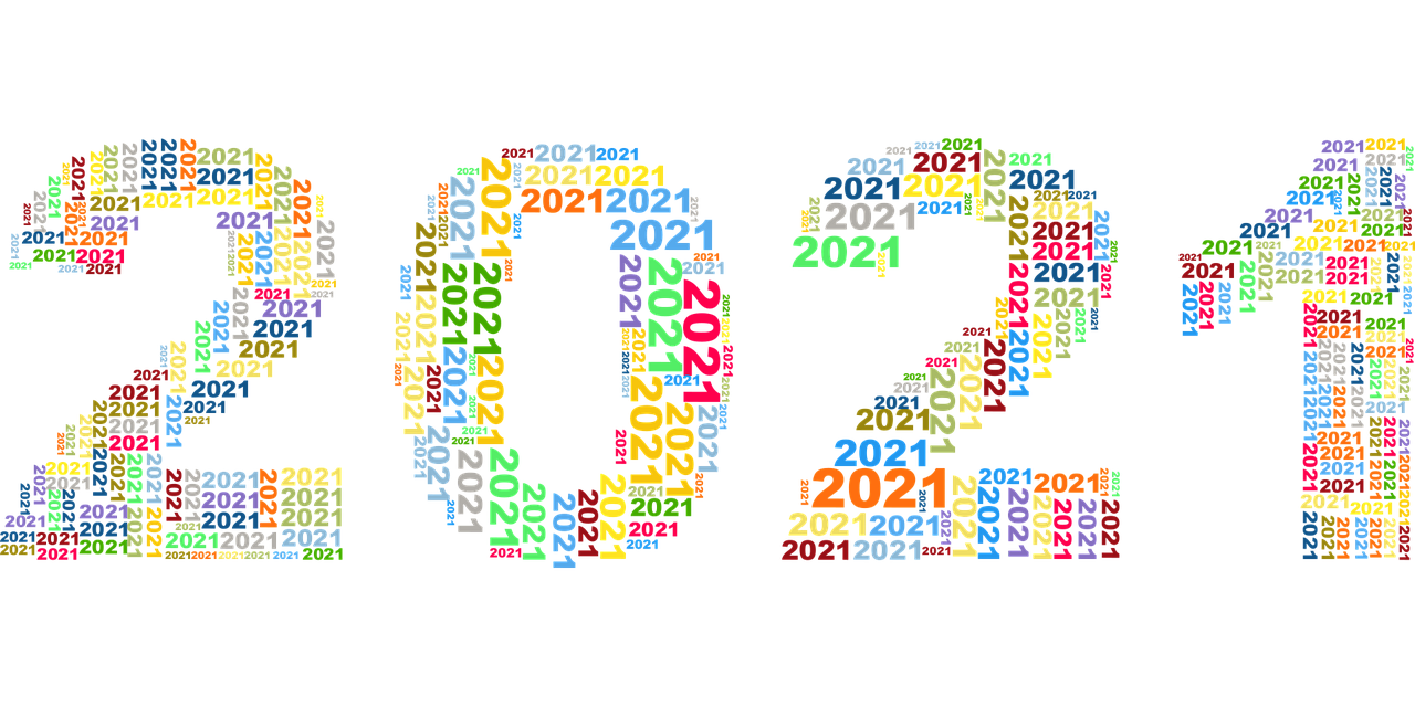 New Year Colors 2021 Transparent PNG Image