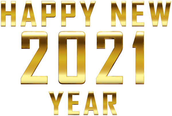 Celebrate New Year 2021 Transparent PNG Image