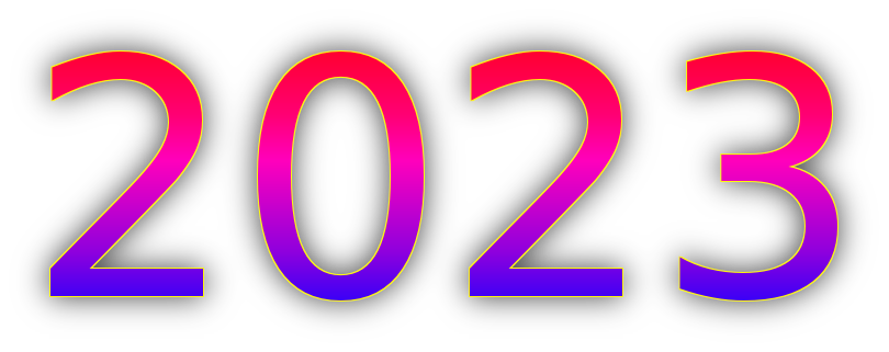 2023 New Year Transparent PNG Image