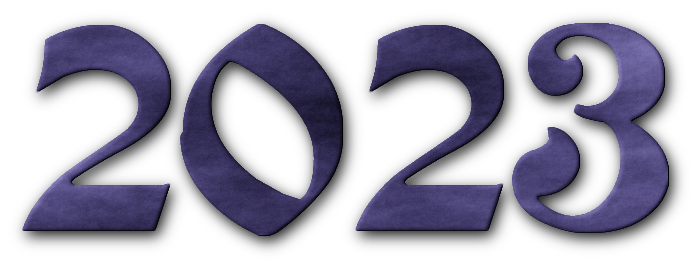 2023 New Year Transparent PNG Image