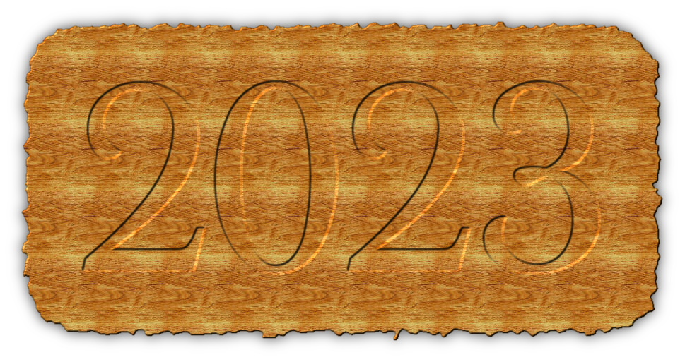 2023 New Year Transparent PNG Image
