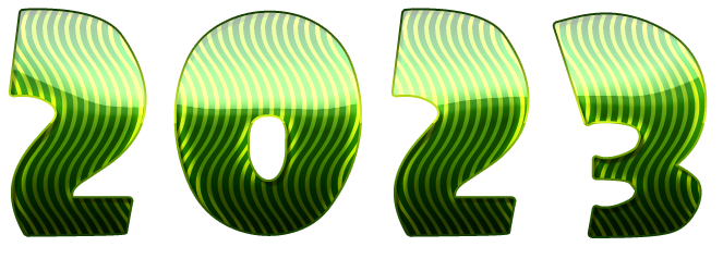 2023 New Year Transparent PNG Image