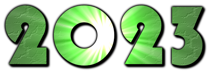 2023 Text Transparent PNG Image