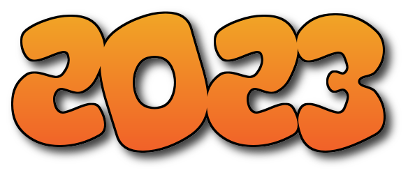 2023 Text Transparent PNG Image