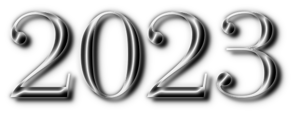 2023 Year Transparent PNG Image
