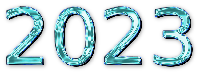 2023 New Year Transparent PNG Image