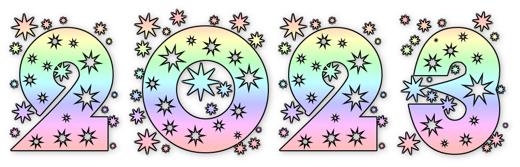 2023 New Year Transparent PNG Image