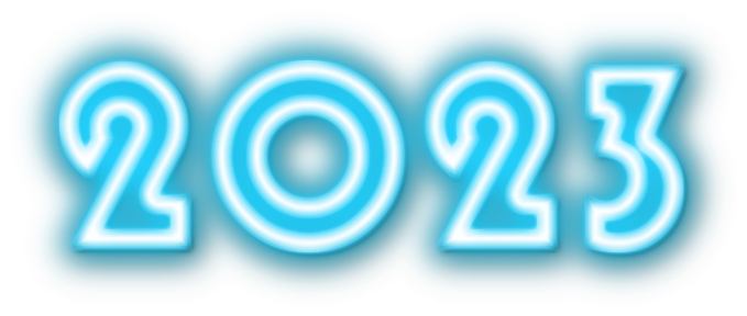 2023 New Year Transparent PNG Image