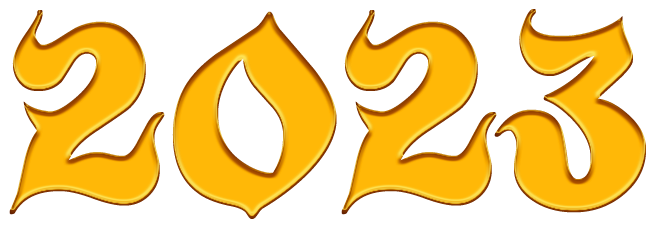 2023 New Year File Transparent PNG Image