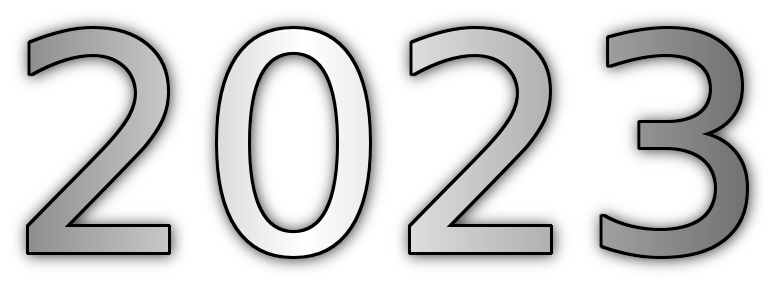 2023 New Year Transparent PNG Image