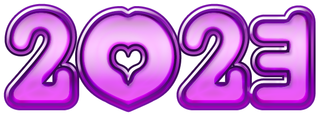 2023 Year Transparent PNG Image