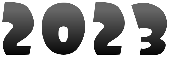 2023 New Year Transparent PNG Image