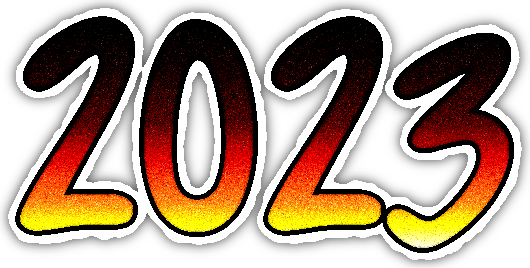 2023 New Year Transparent PNG Image