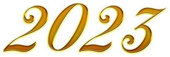 2023 New Year Transparent PNG Image