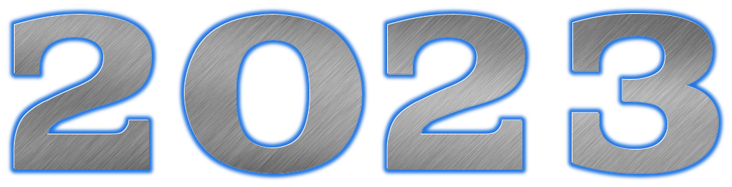 2023 Text Transparent PNG Image