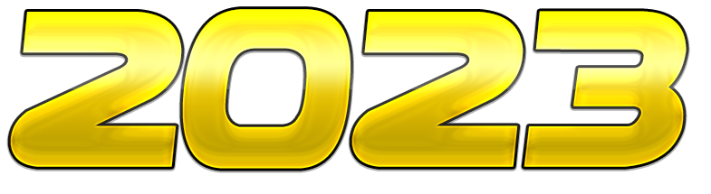 2023 Text Transparent PNG Image