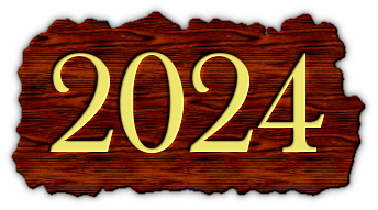 2024 Text Transparent PNG Image