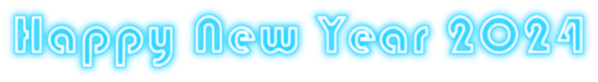 2024 New Year Transparent PNG Image