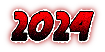 2024 Year Transparent PNG Image