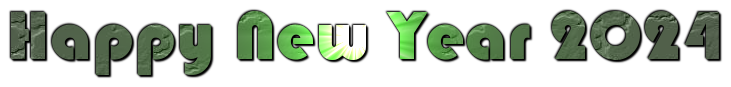 2024 New Year Transparent PNG Image