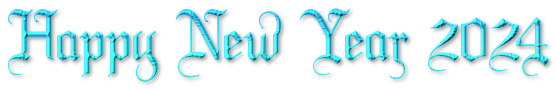 2024 Year Transparent PNG Image