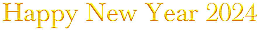 2024 Year Transparent PNG Image