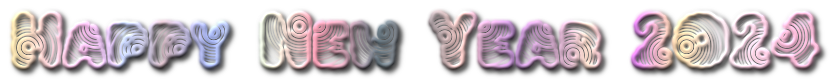 2024 New Year Transparent PNG Image