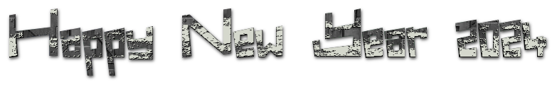 2024 Text Transparent PNG Image