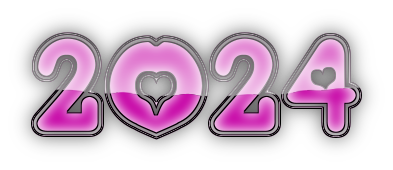2024 New Year Transparent PNG Image
