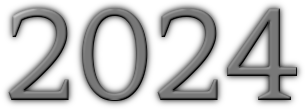 2024 Text Transparent PNG Image