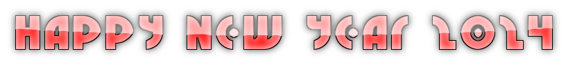2024 Text Transparent PNG Image