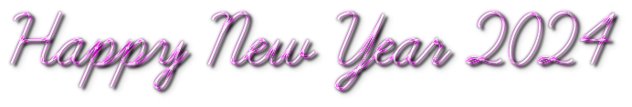 2024 Year Transparent PNG Image