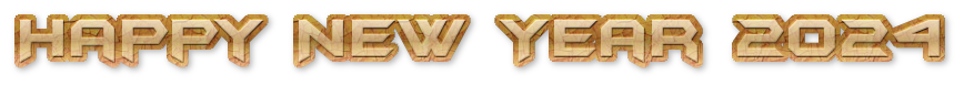 2024 New Year Transparent PNG Image