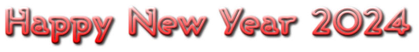 2024 Year Transparent PNG Image