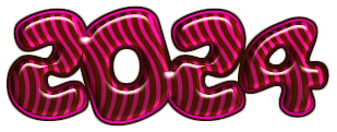 2024 Year Transparent PNG Image