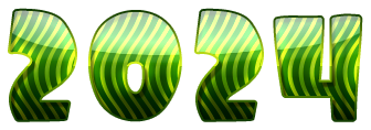 2024 New Year Transparent PNG Image