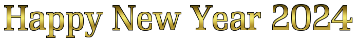 2024 Year Transparent PNG Image
