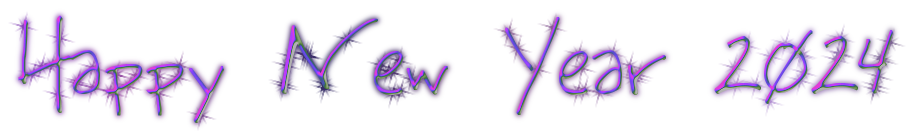 2024 Text Transparent PNG Image