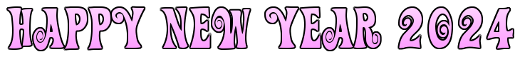 2024 Year Transparent PNG Image