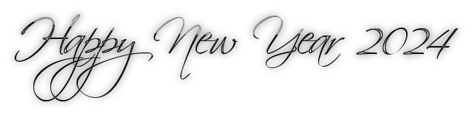 2024 Text Transparent PNG Image