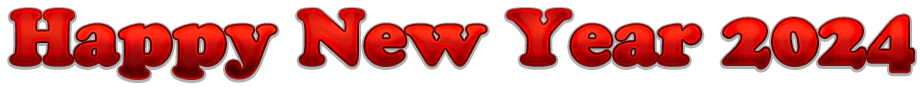 2024 Text Transparent PNG Image