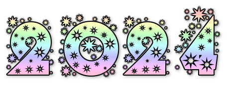 2024 New Year Transparent PNG Image