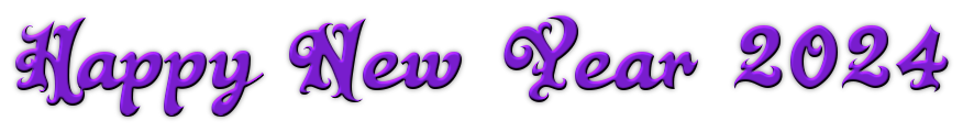 2024 New Year Transparent PNG Image