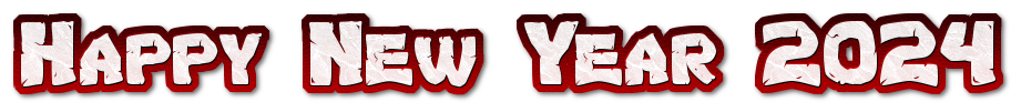 2024 Text Transparent PNG Image