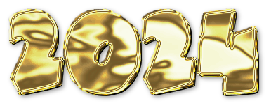 2024 Text Transparent PNG Image