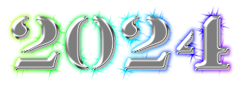 2024 New Year Transparent PNG Image