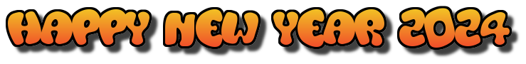 2024 Text Transparent PNG Image