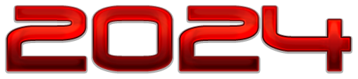 2024 New Year Transparent PNG Image