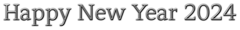 2024 New Year Transparent PNG Image